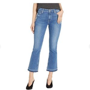 Paige Womens's Jeans, Colette Crop Flare, mid-rise, USA, size 25